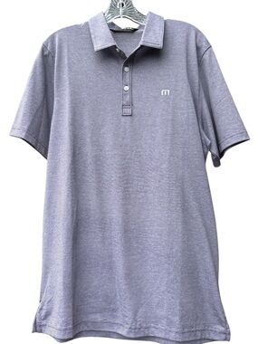 Travis Mathew Men's Polo - Light Heather Purple